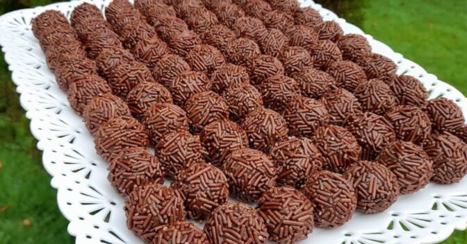 Doces: Como fazer 100 brigadeiros de festa perfeitos e padronizados