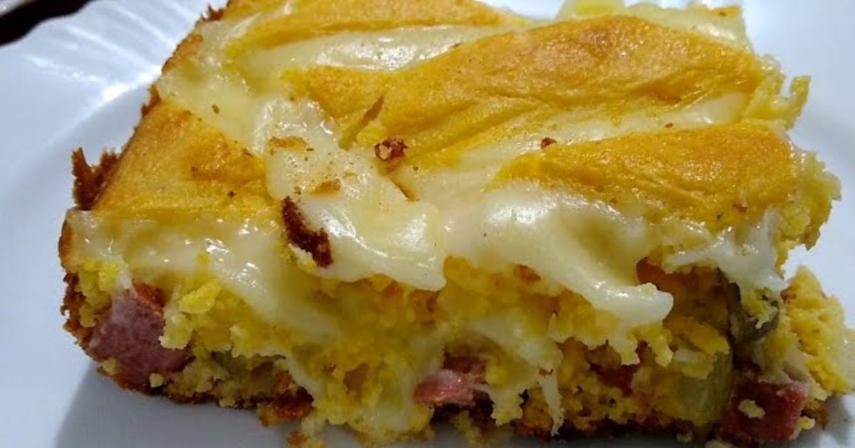 Torta Cremosa de Cuscuz com Flocão de Milho: Um Clássico Reinventado 