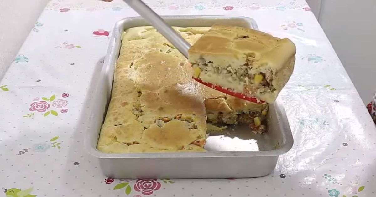 Torta de Liquidificador com Massa Fofinha: Um Clássico da Cozinha Rápida 