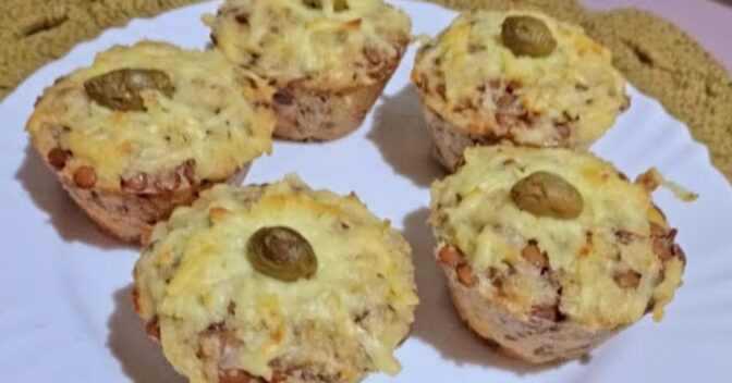 Pratos Únicos: Tortinha de Lentilha com Aveia: Nutrição e Sabor em Cada Mordida
