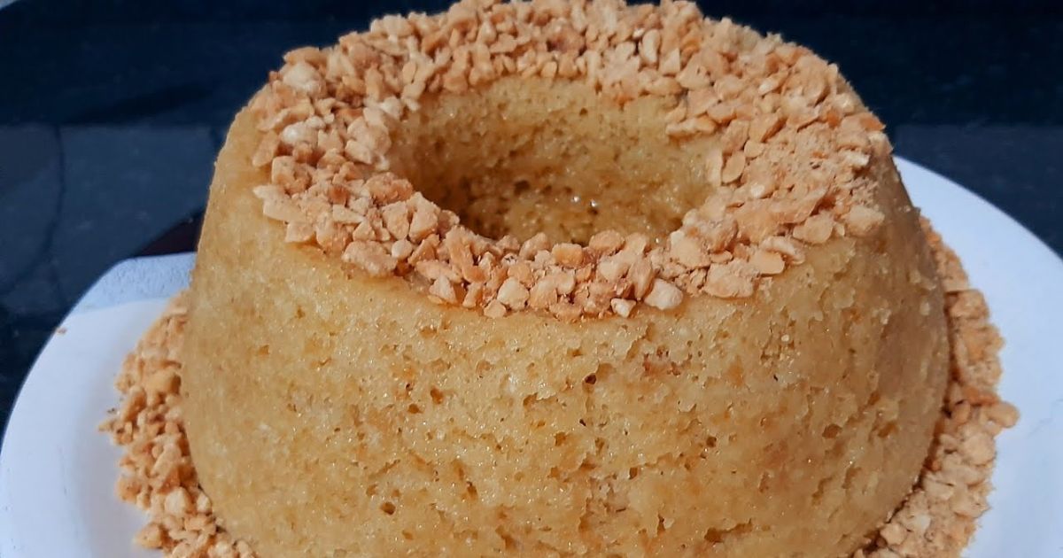 Bebidas: Bolo de Amendoim Fofinho 