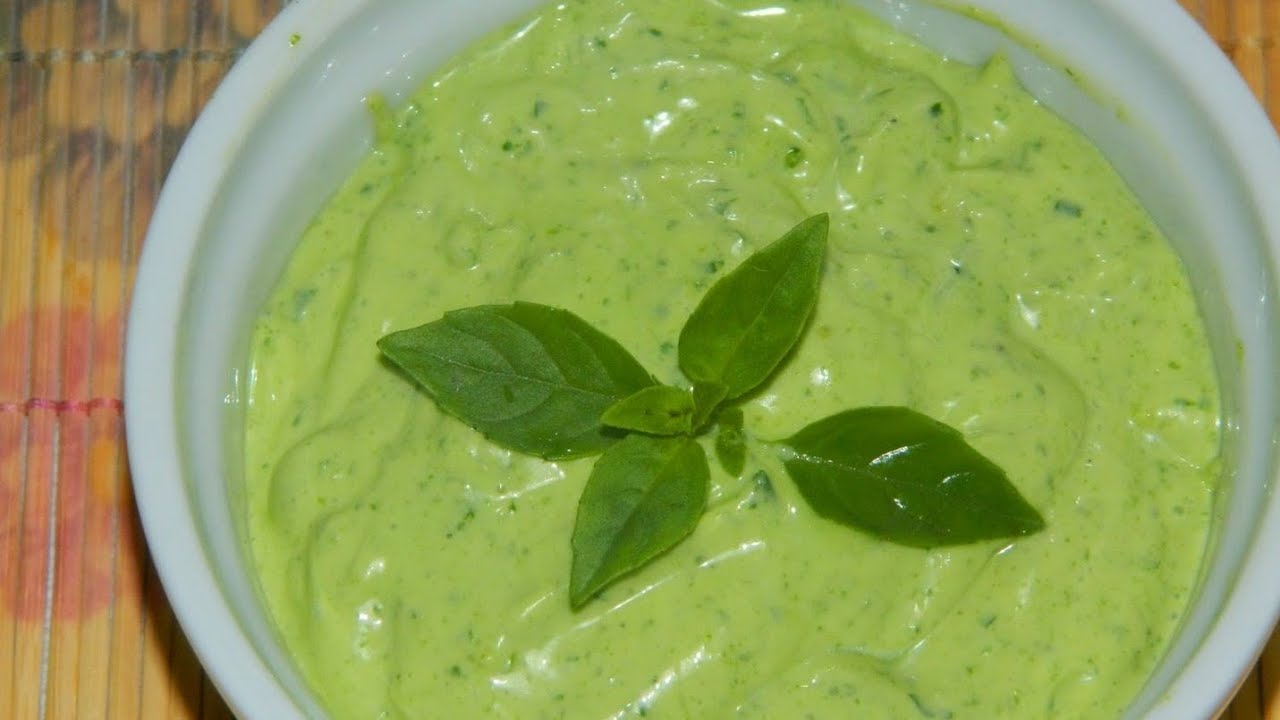 Molhos: Molho verde de alho low carb 