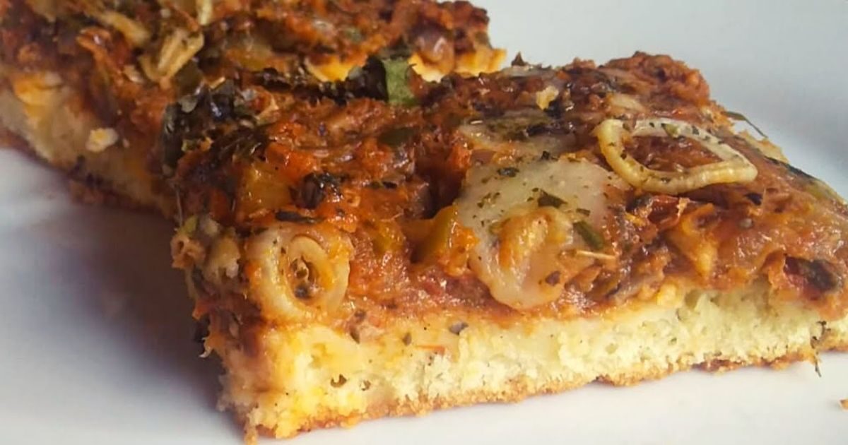 Receitas de travessa: Pizza de sardinha 