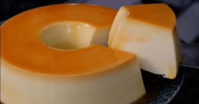 Sobremesas: Pudim com 3 ingredientes que não vai ao fogo