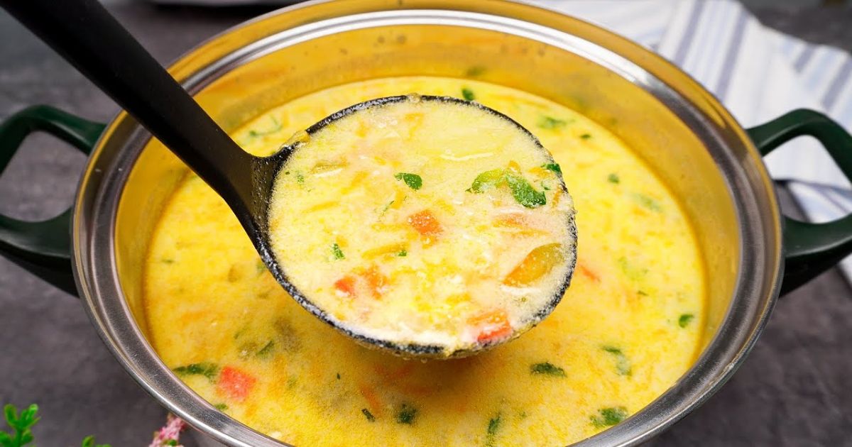 Sopa de legumes para comer todos os dias, nutritiva e reconfortante, quem gosta entende 