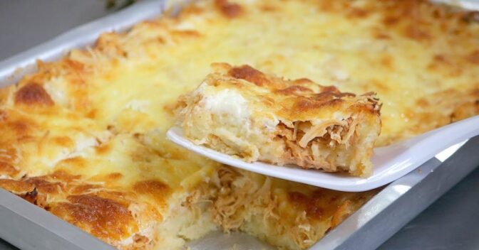 Receitas de travessa: Torta salgada de massa mole sem usar liquidificador, com apenas uma tigela e uma colher você estará a caminho de criar uma torta perfeita