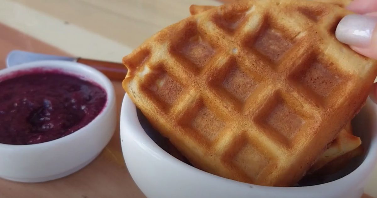 Receita Fit de Waffles Sem Açúcar: Deliciosos e Saudáveis! 