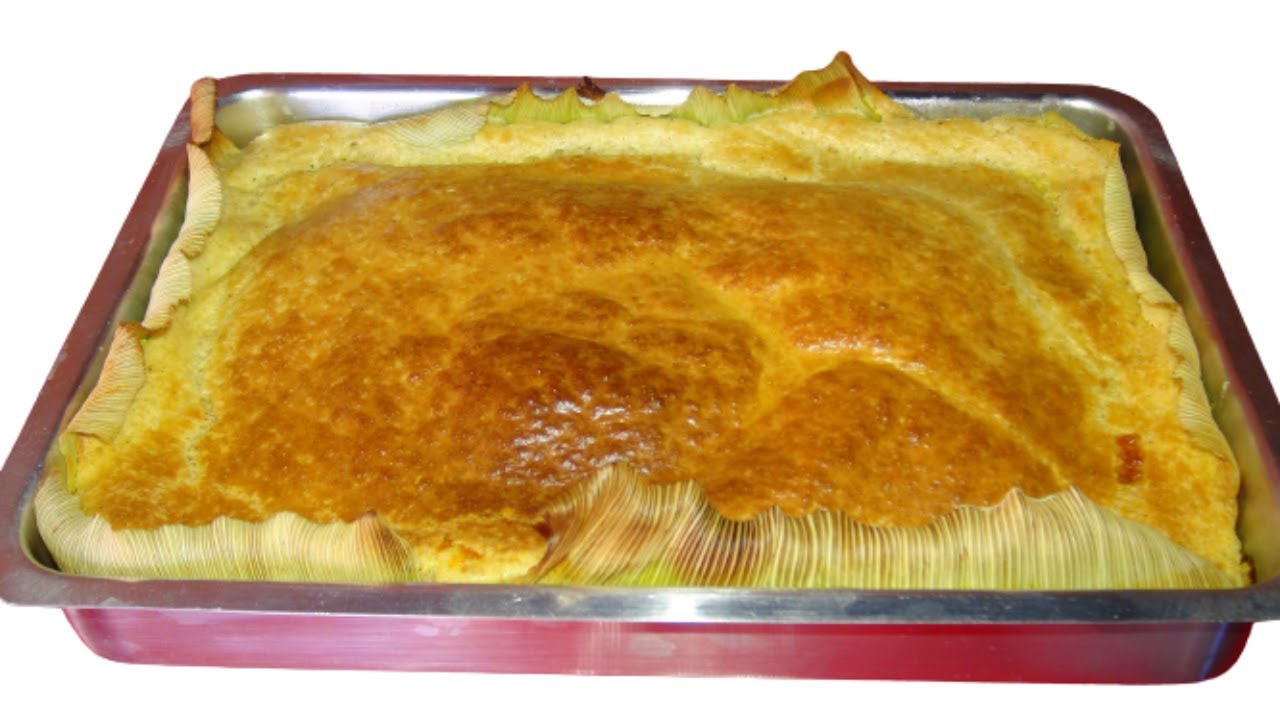 TORTA CAIPIRA DE MILHO VERDE COM FRANGO 