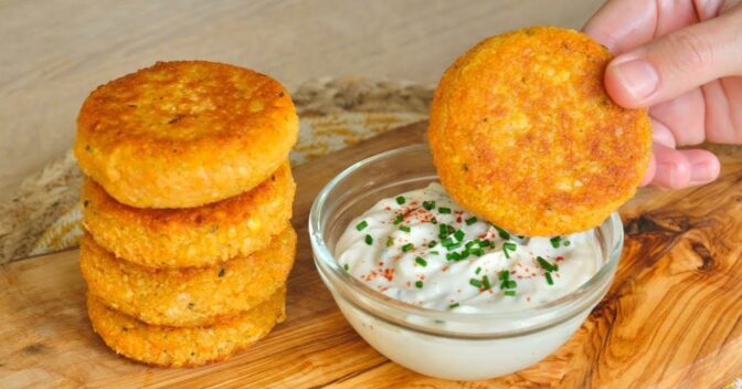 Lanches: Faço esses bolinhos quando acaba a carne em casa e ninguém sente falta