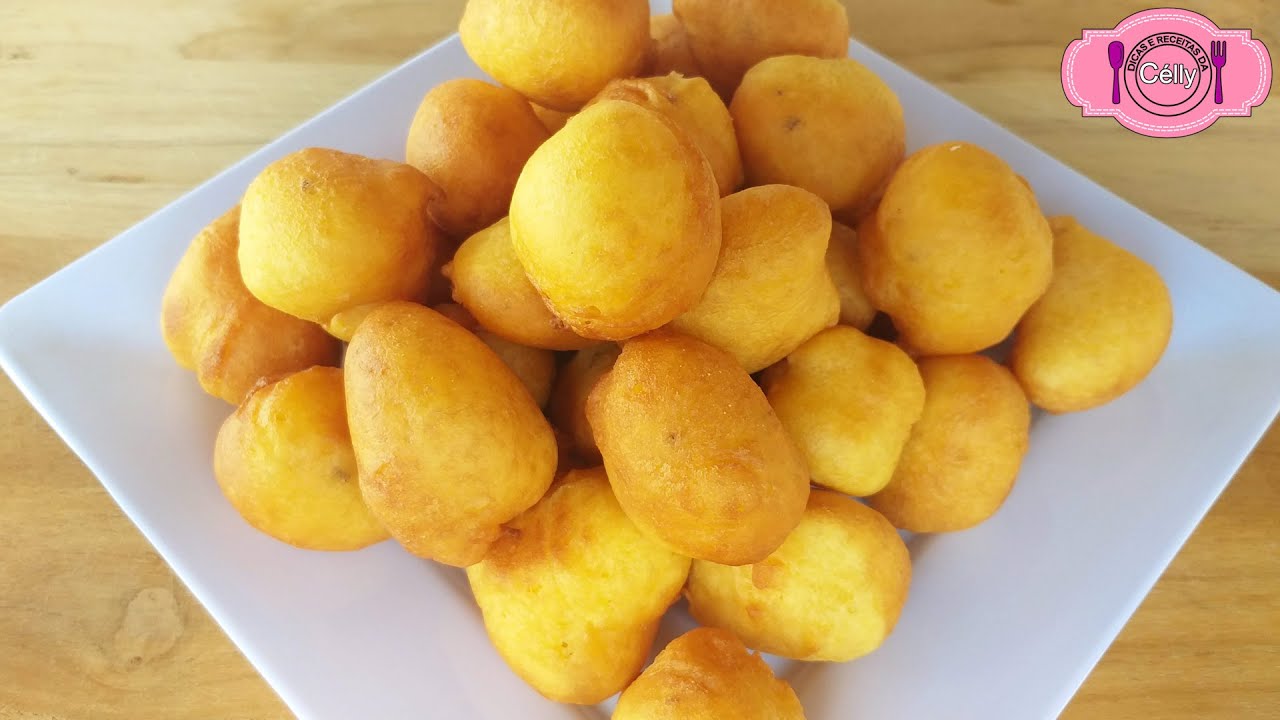 BOLINHO DE FUBÁ FRITO 