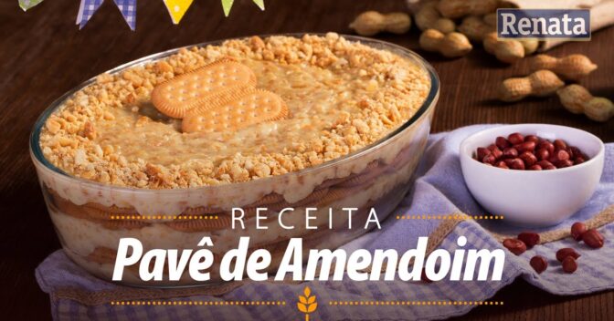 Sobremesas: Receita de Pavê de Amendoim