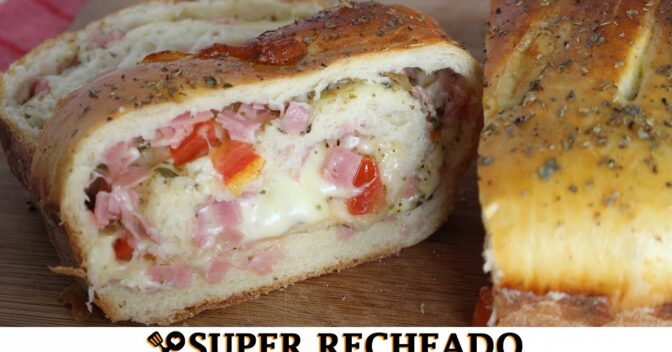 Pães: PÃO PIZZA SUPER RECHEADO