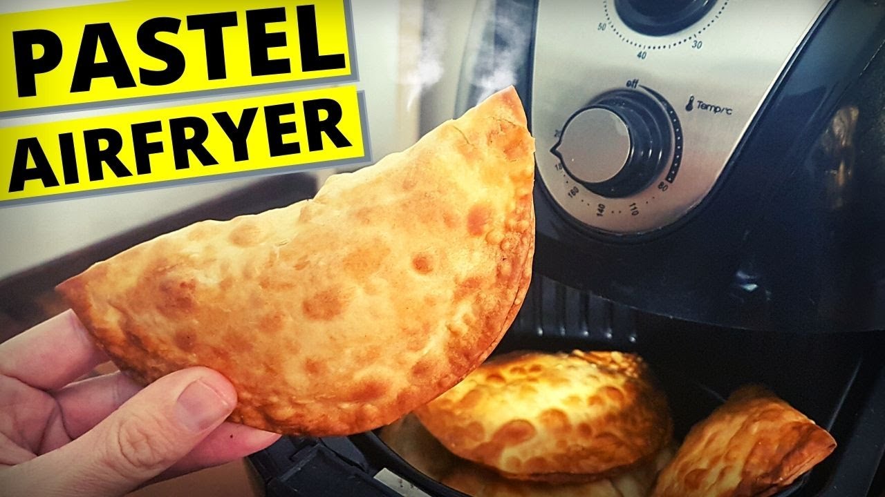 Como Fazer Pastel na Airfryer com Massa Pronta [SEM ÓLEO] 