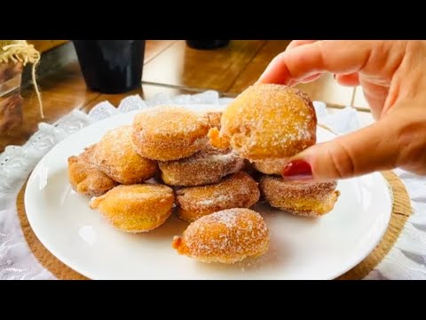 Aprenda como fazer bolinho de chuva 