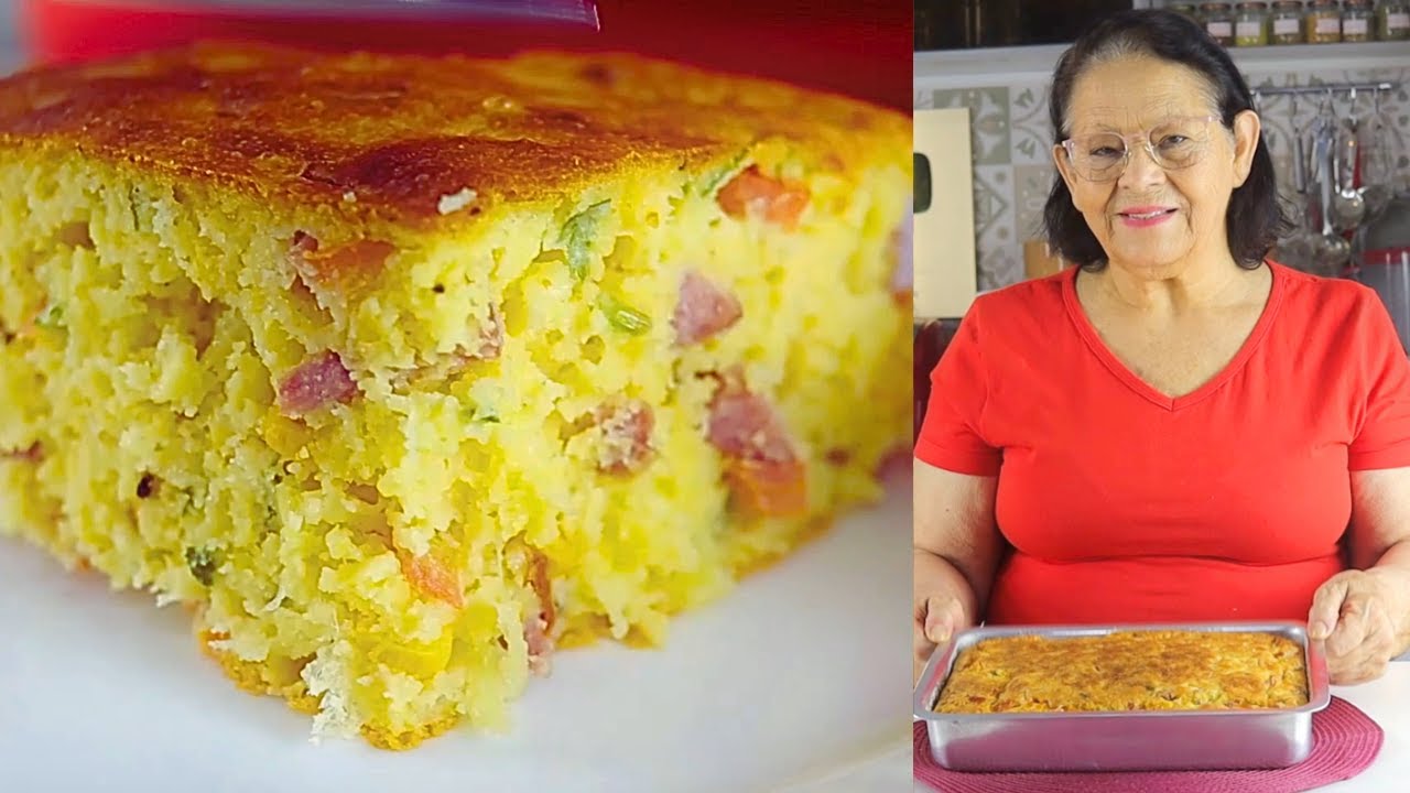 Experimente a Deliciosa Torta Caipira com uma Massa Inovadora, Fácil e Rápida de Preparar 